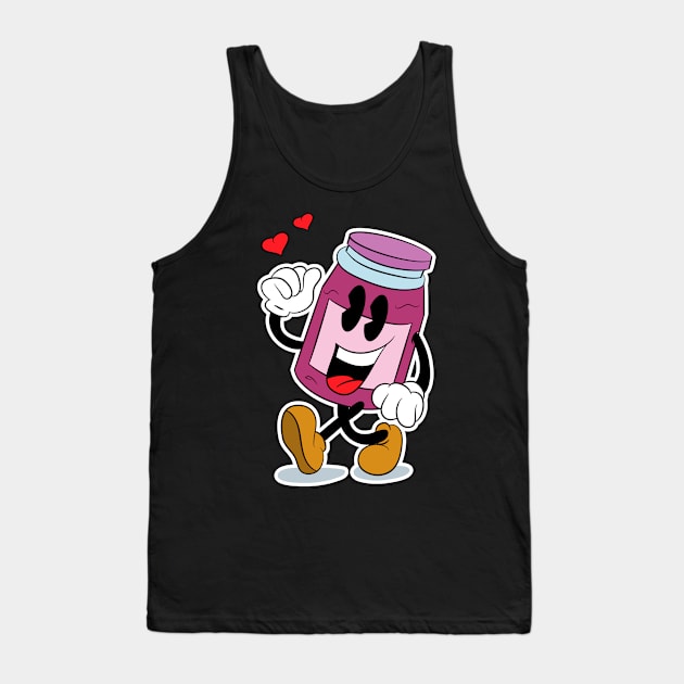 Matching Couple PeanutButter Jelly Perfect Pair 2b Tank Top by Teesbyhugo